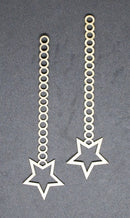 Chipboard Star Drops Mini Pack of 2