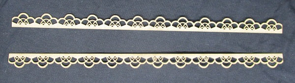 Chipboard Border Lace (Set of 2)