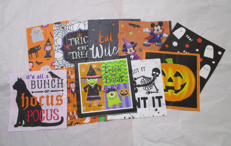Paper Napkins Bulk Pack Halloween Set 2
