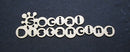 Chipboard Word Social Distancing (in Circles)