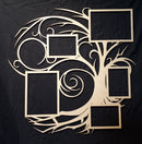 12 x 12 Chipboard Frame Tree with Rectangles