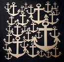 12 x 12 Chipboard Frame Anchor Collage Cruise Boats