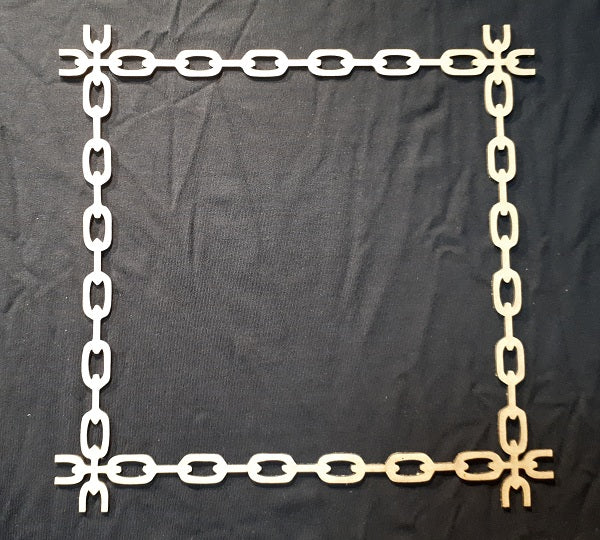 Chipboard Frame Chain Sqaure Medium