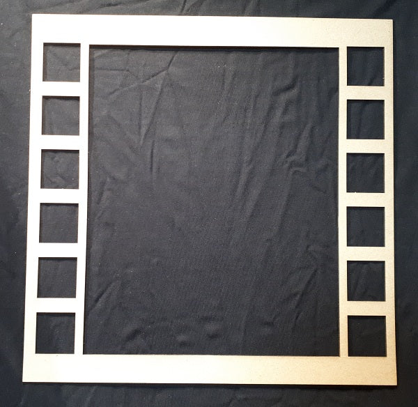 12 x 12 Chipboard Frame Film Strip Single Large