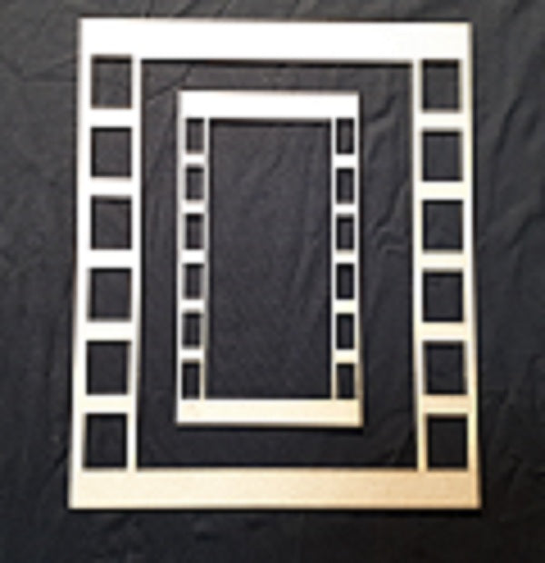 Chipboard Frame Film Strip Large and Small Set 2