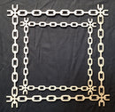 Chipboard Frame Square Chain Set of 2