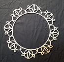 Chipboard Frame Floral Frame Medium