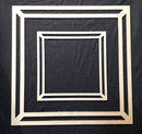 12 x 12 Chipboard Frame Picture Frames Set of 2
