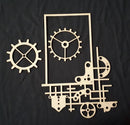 Chipboard Frame Cog Parts Frame and Cogs