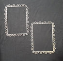 Chipboard Frame Lacy Frames Set of 2