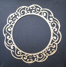 12 x 12 Frame Doily with Swirls