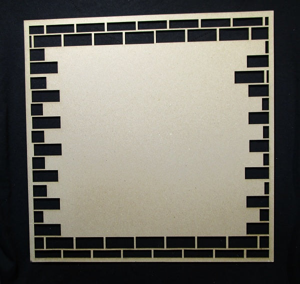 12 x 12 Frame Brickwall with Solid