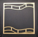 12 x 12 Frame Wavy Film Strip with Square
