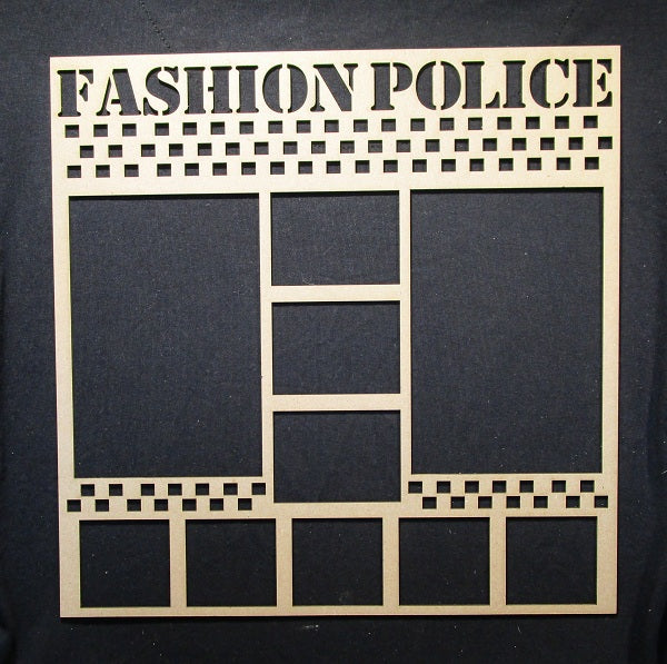 12 x 12 Frame Fashion Police