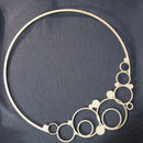 12 x 12 Chipboard Frame Circle with Circles