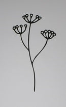 Flowers & Vines Black Fine Sprig