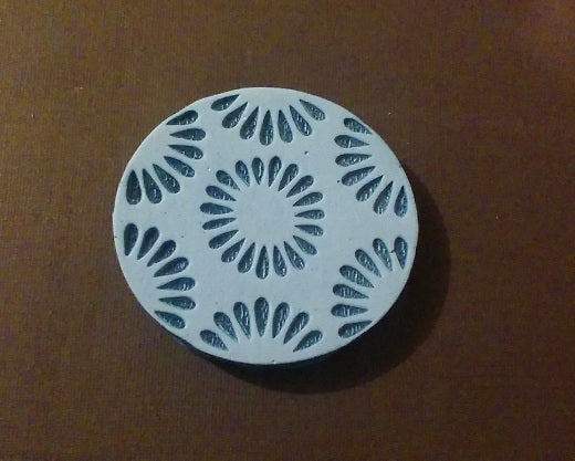 Foam Stamp Mini Circle Indented Petals