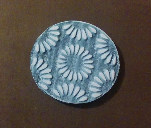 Foam Stamp Mini Circle Raised Petals