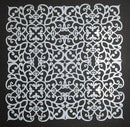 Large Stencil Iron Gate 12 x 12