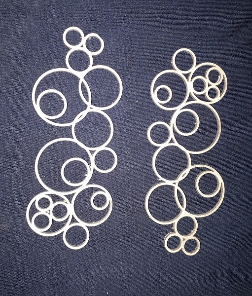 Chipboard Bubbles Medium