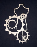 Chipboard Embellishments Medium Mannequin Dress Form