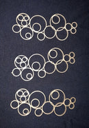 Chipboard Bubbles Small