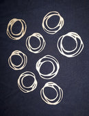 Chipboard Embellishments Medium Scribble Circles