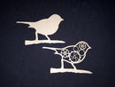 Chipboard Cog Bird and Solid Medium