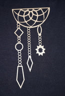 Chipboard Medium Diamond Drop