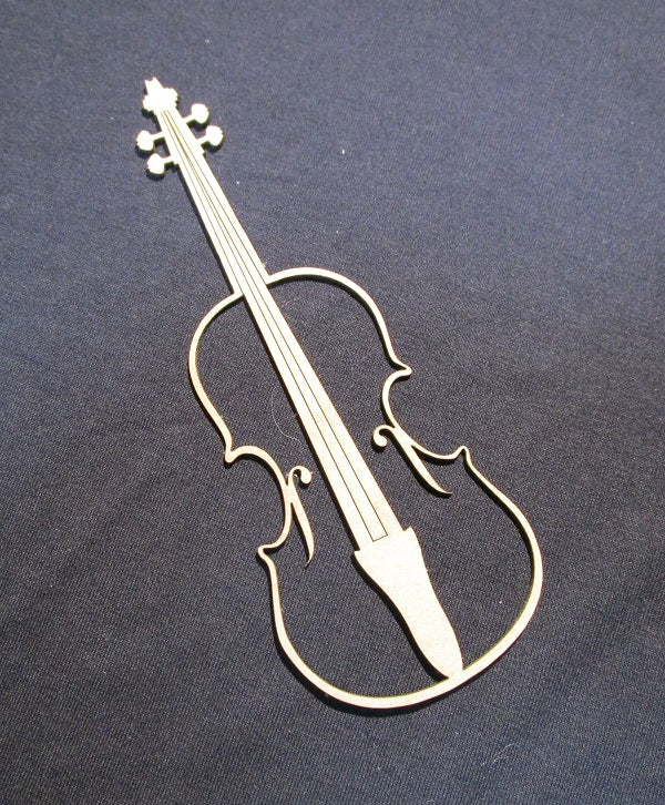 Chipboard Violin Large