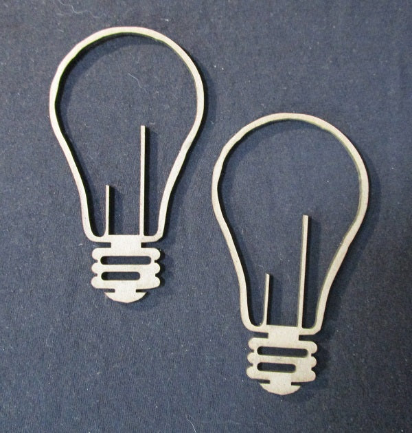 Chipboard Light bulbs