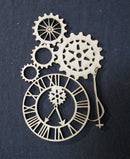 Chipboard Cog and Clock Cluster