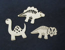 Chipboard Dinosaurs Set of 3