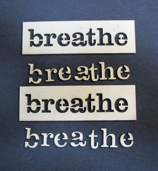 Word Tiles Breathe (Pack of 2)