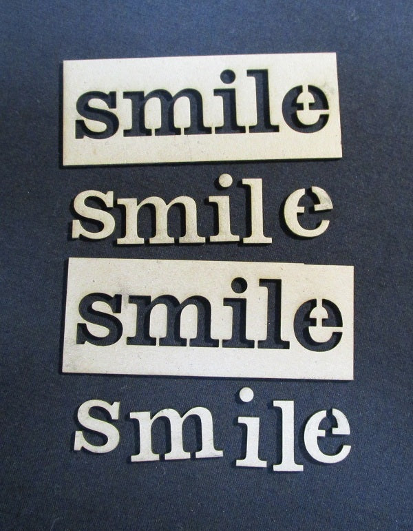 Word Tiles Smile (Pack of 2)