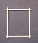 Chipboard Frame Plain Jane 3 x 4 inch