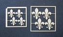 Chipboard Fleur De Lee