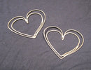 Chipboard Scribble Hearts Small