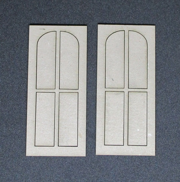 Chipboard Windows Small Pack of 2