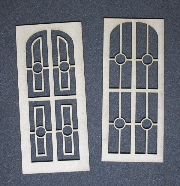 Chipboard Doors Small Double Layer