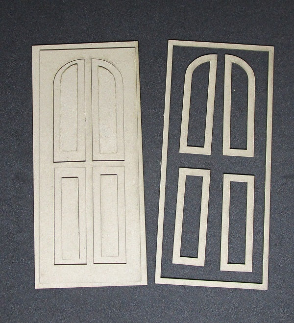 Chipboard Doors Medium In Laid Wood