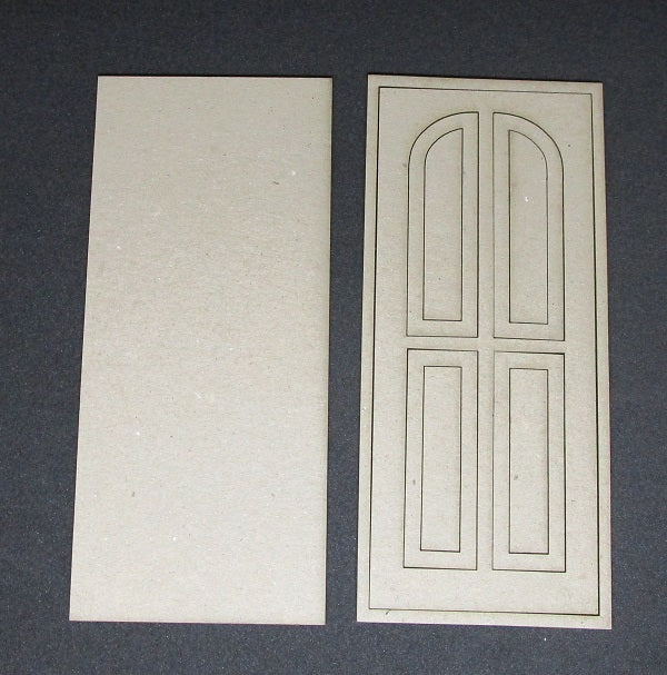 Chipboard Doors Large In Laid Wood