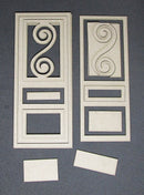Chipboard Doors Large Swirls