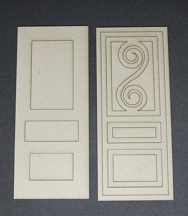 Chipboard Doors Large Swirls