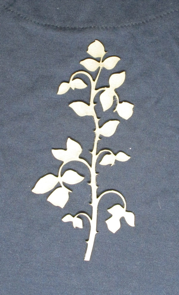 Chipboard Vine with Leaves