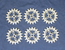 Chipboard Cogs Medium Fancy