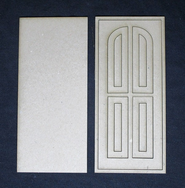 Chipboard Doors Inlaid Wood Medium