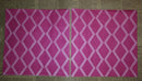 Paper Napkins (Pack of 3) Dark and Light Pink Diamond Pattern