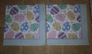 Paper Napkins (Pack of 2) Easter Pastel Easter Eggs Dots and Flowers
