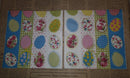 Paper Napkins (Pack of 2) Easter Bright Easter Eggs Flower Dots and Stripes